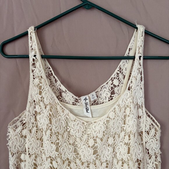Others Follow Womens Lace Slip Dress Size Small Boho Hippie Beach Travel Coastal - Picture 2 of 9